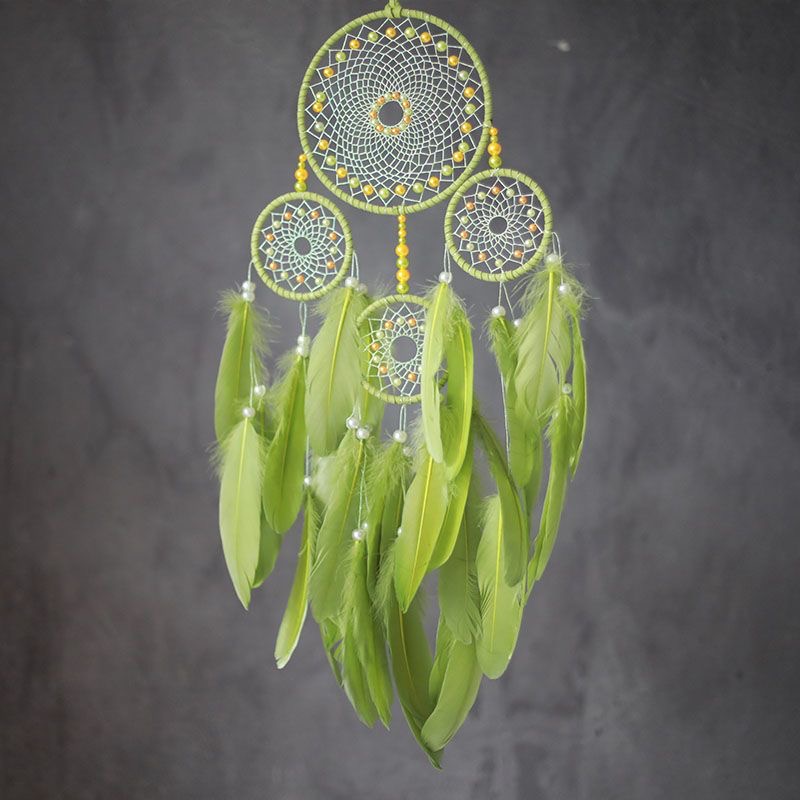 Home Textiles & Decorations - مُزينة حائطية يدوية الصنع متعددة الحلقات