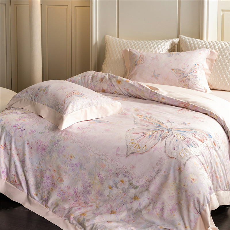 طقم أغطية سرير فاخر من القطن ا - مراجعة Home Textiles Premium وسعره