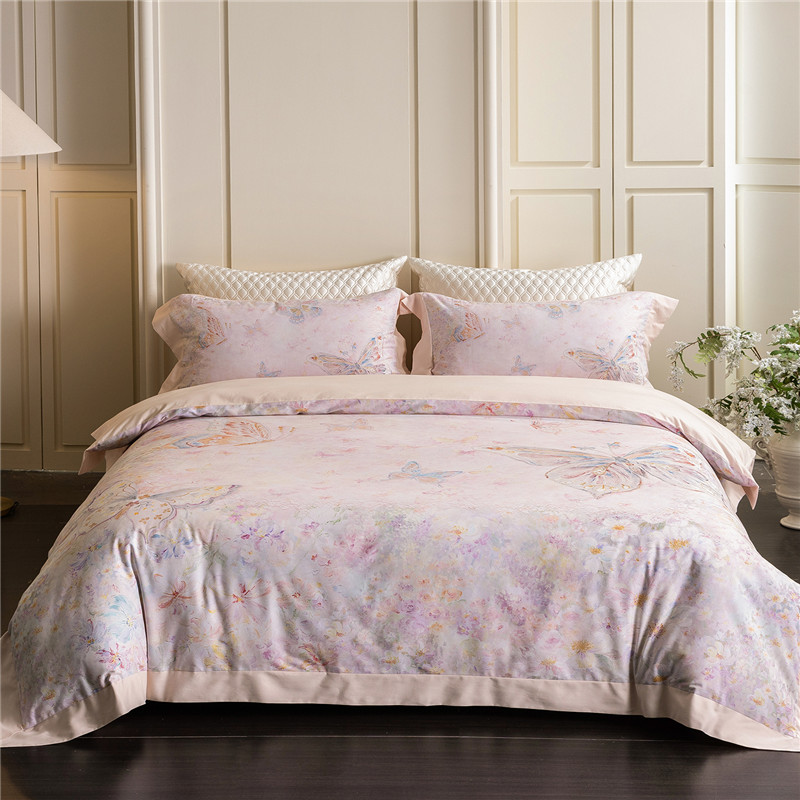 طقم أغطية سرير فاخر من القطن ا - مراجعة Home Textiles Premium وسعره