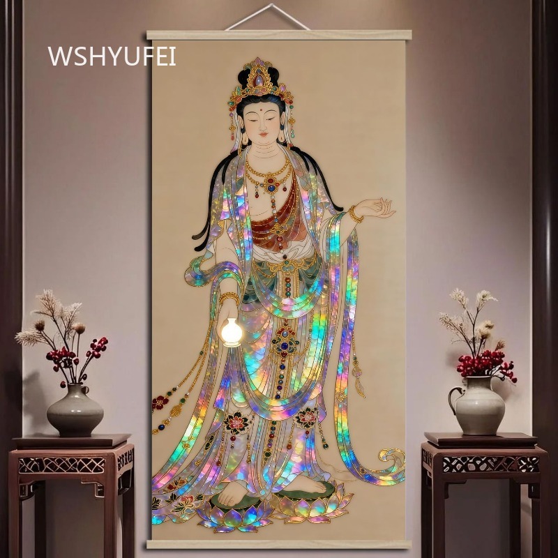 لفافة جدارية على الطراز الصيني - مراجعة Home Textiles & Decorations وسعره