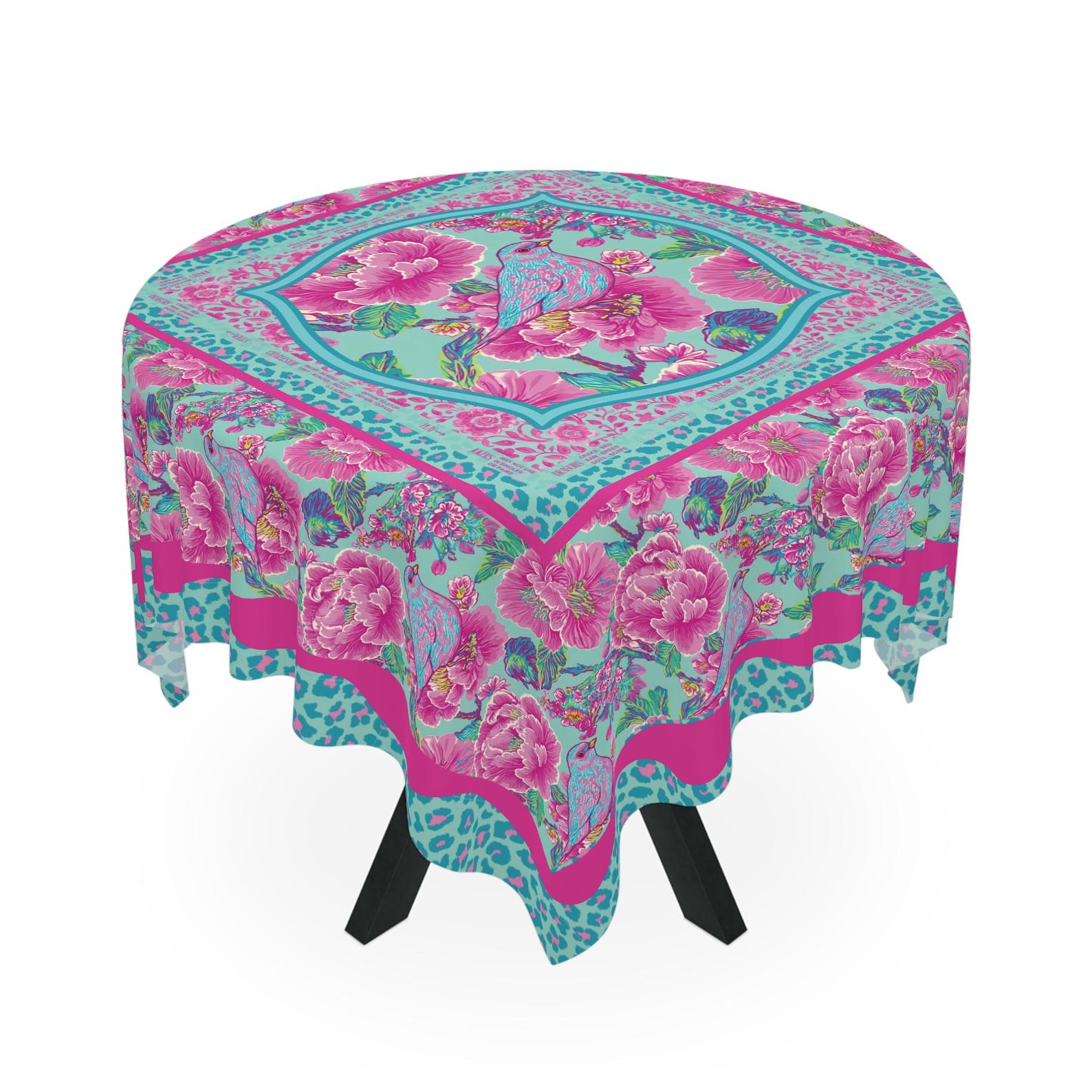مفرش طاولة مربع لألعاب الماهجو - مراجعة Home Textiles Direct وسعره