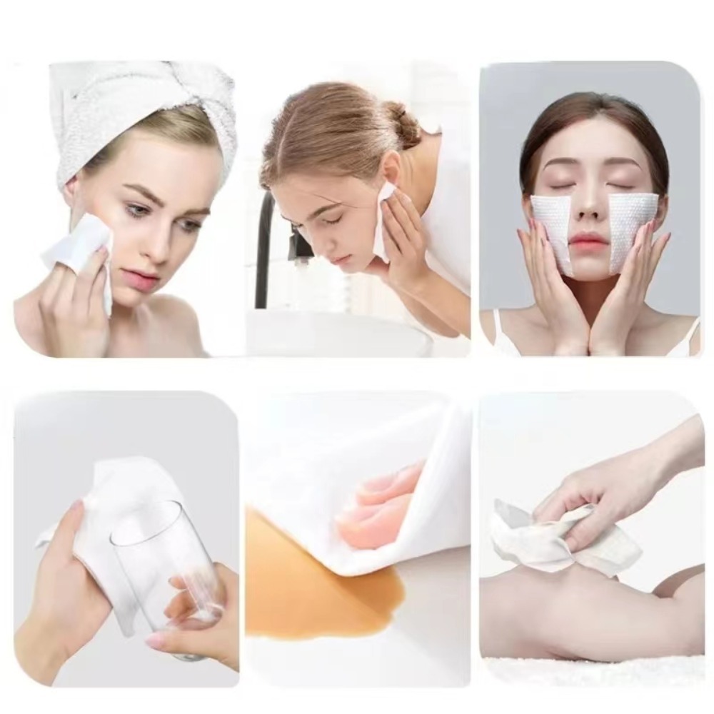 منشفة وجه قطنية مضغوطة للاستخد - مراجعة Home Textiles Face Towel وسعره