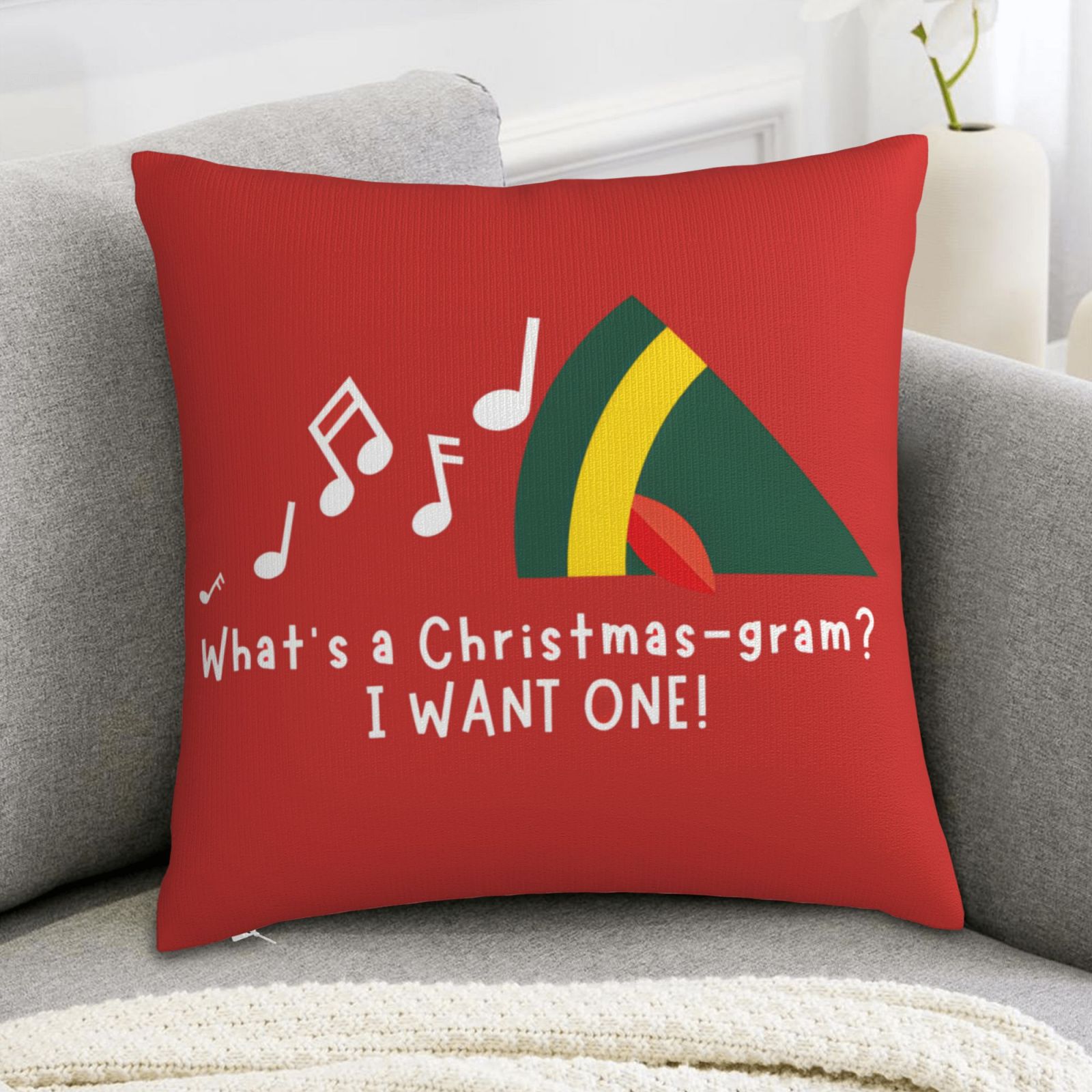 غطاء وسادة عيد الميلاد - بادي  - مراجعة Pillow Insert 18X18 وسعره
