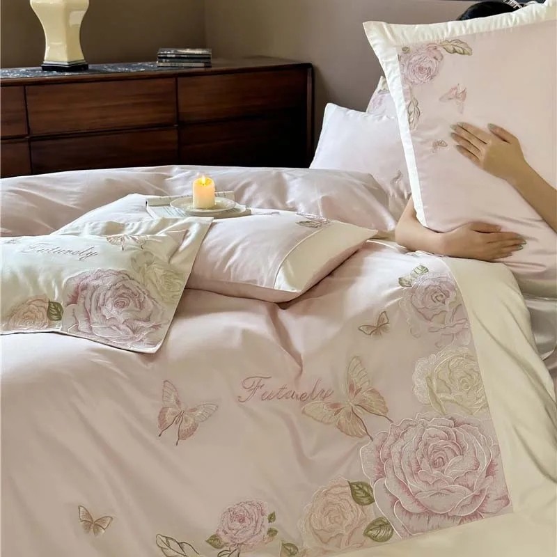 قسط القطن المصري الفراش مجموعة - مراجعة Home Textiles Premium وسعره